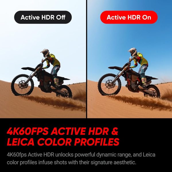Insta360 Ace Pro 2-8K Waterproof Action Camera Co-Engineered with Leica, 1/1.3" Sensor, Dual AI Chip, Leading Low Light, Superior Audio, Flip Screen & AI Editing for Vlogs, Motorcycling & More - Image 6